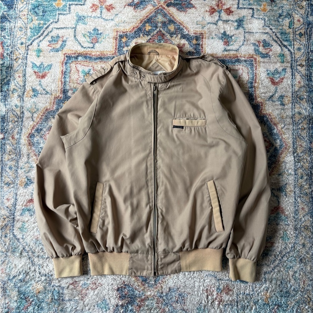 Vintage 80s Rally Express Zip-up Light Jacket Medium